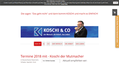 Desktop Screenshot of koschi.de